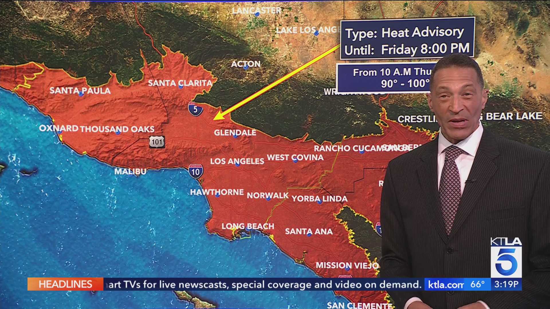 SoCal temperatures warming up for incoming heat wave – KTLA
