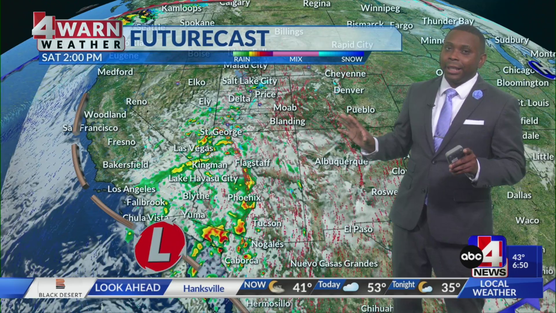 Isolated showers with valley rain and mountain snow – ABC4 Utah