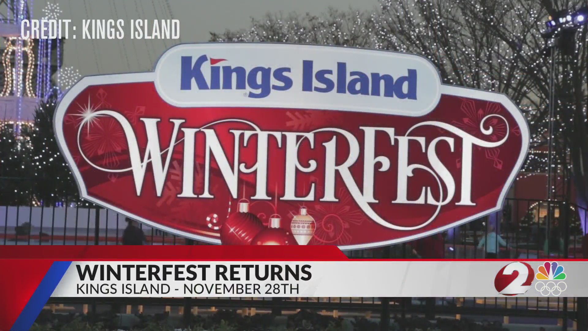 WinterFest returns to Kings Island – WDTN.com