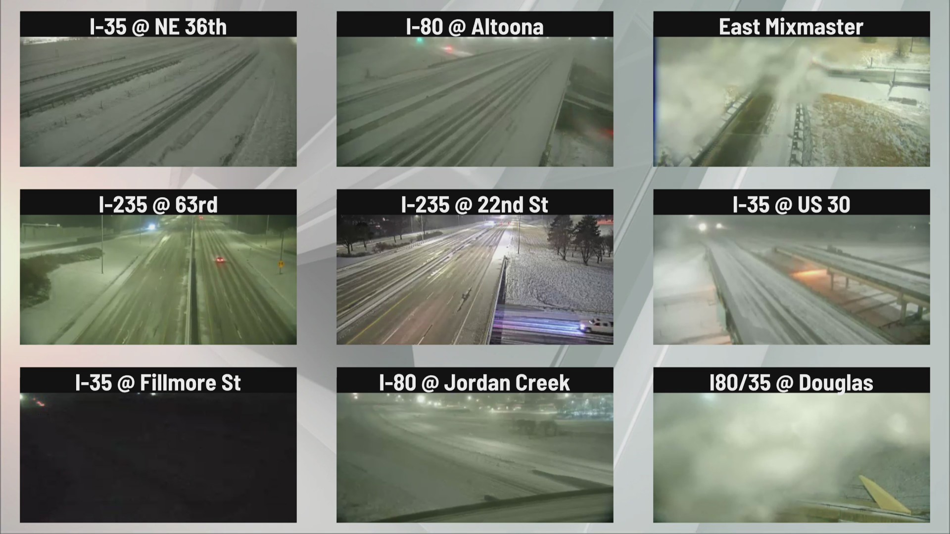 Roads deteriorating, whiteout conditions cause crashes across Iowa ...