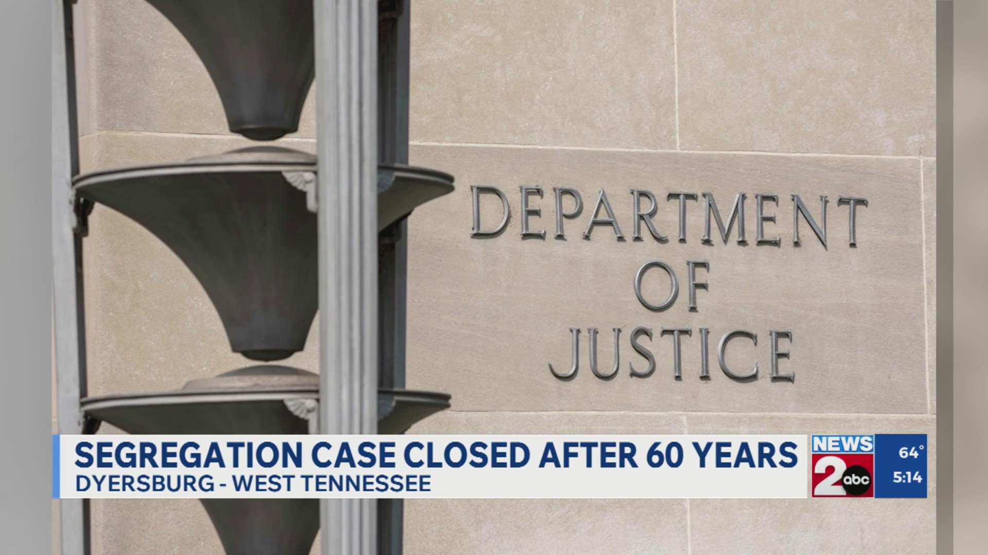 Segregate Casing Segregation case in Dyersburg, TN closed after 60 years – WKRN News 2