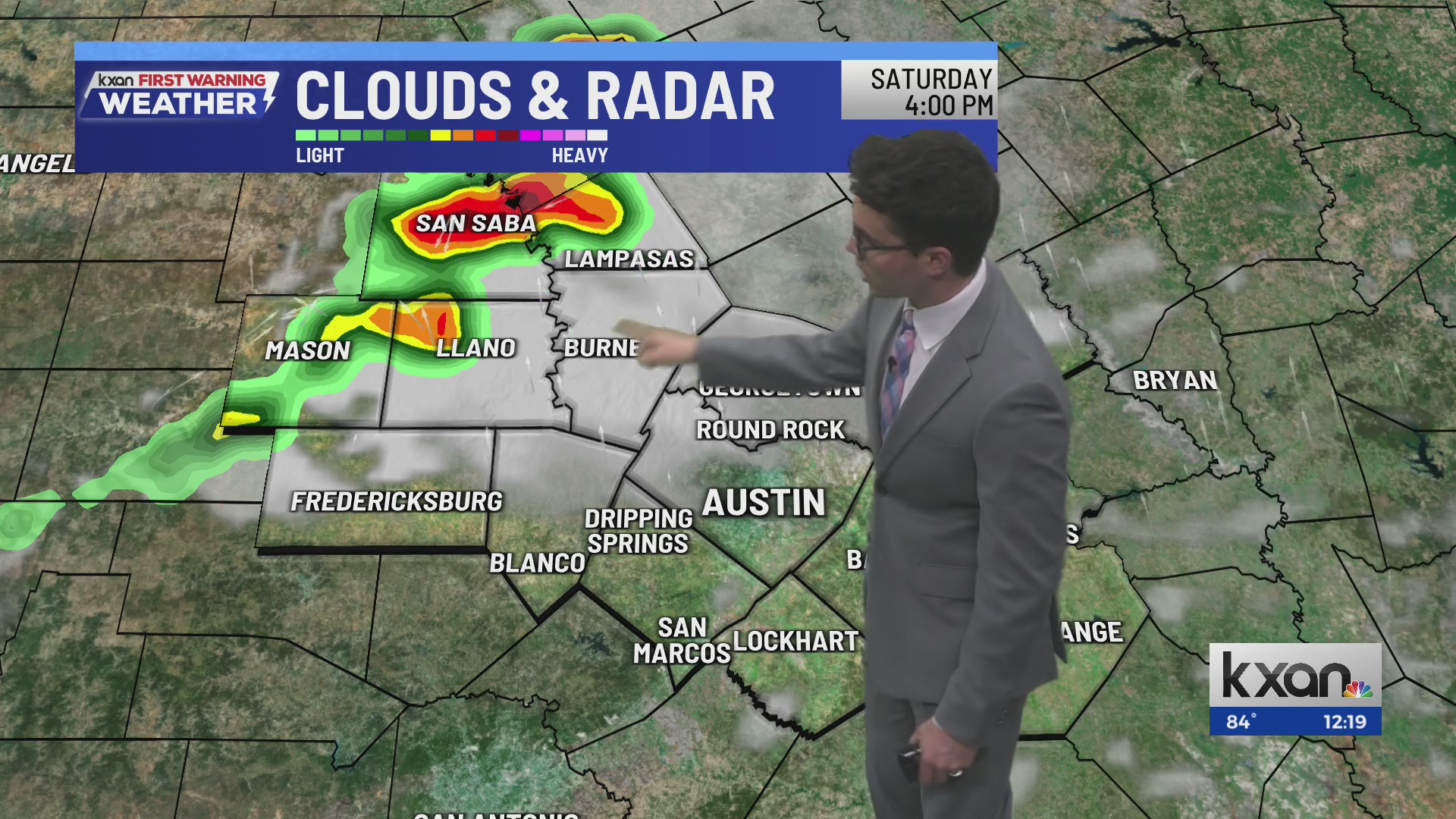 Isolated strong to severe thunderstorms possible | KXAN Weather ...