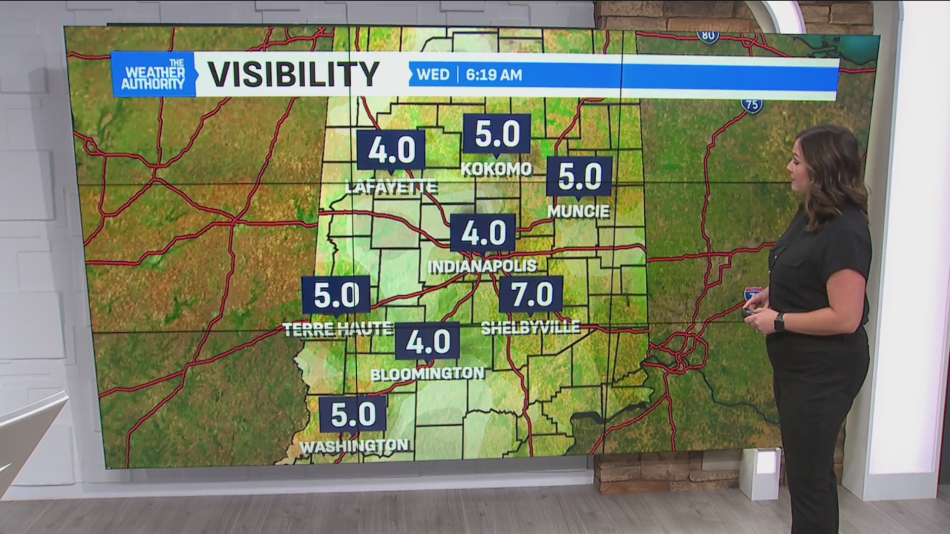 Patchy fog early Wednesday morning – Fox 59