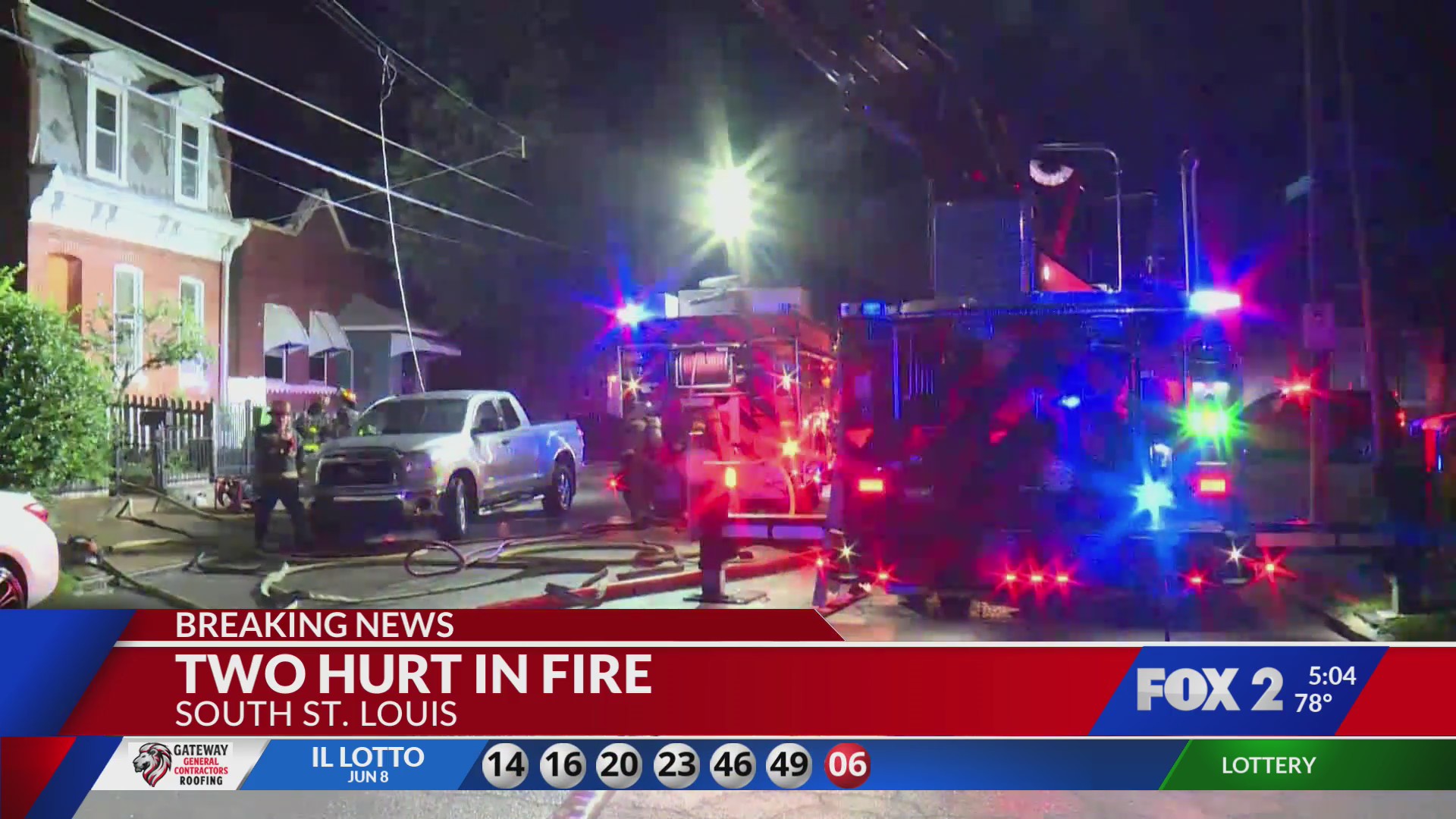 2 men critically injured in overnight fire in south St. Louis – FOX 2