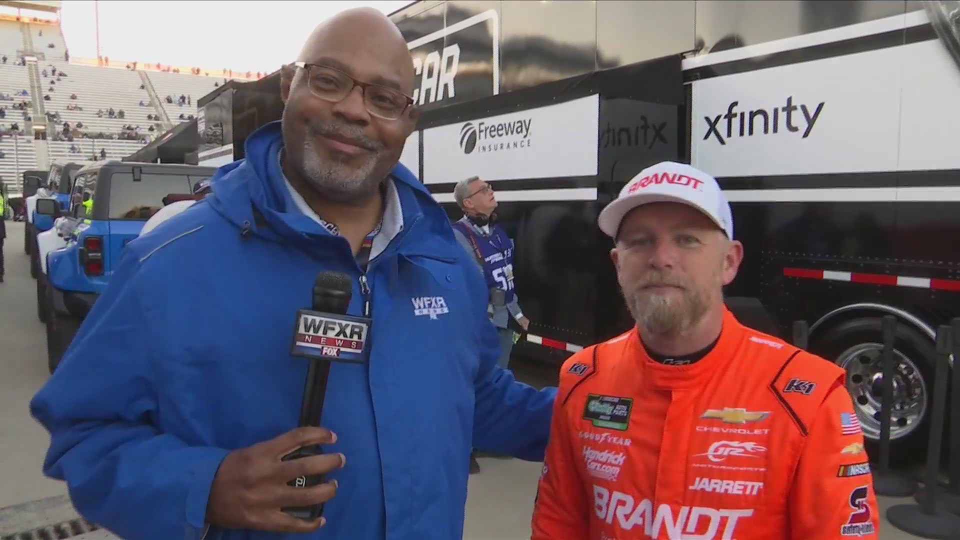 WFXR Sports One on One with NFPA 250 winner Justin Allgaier from ...