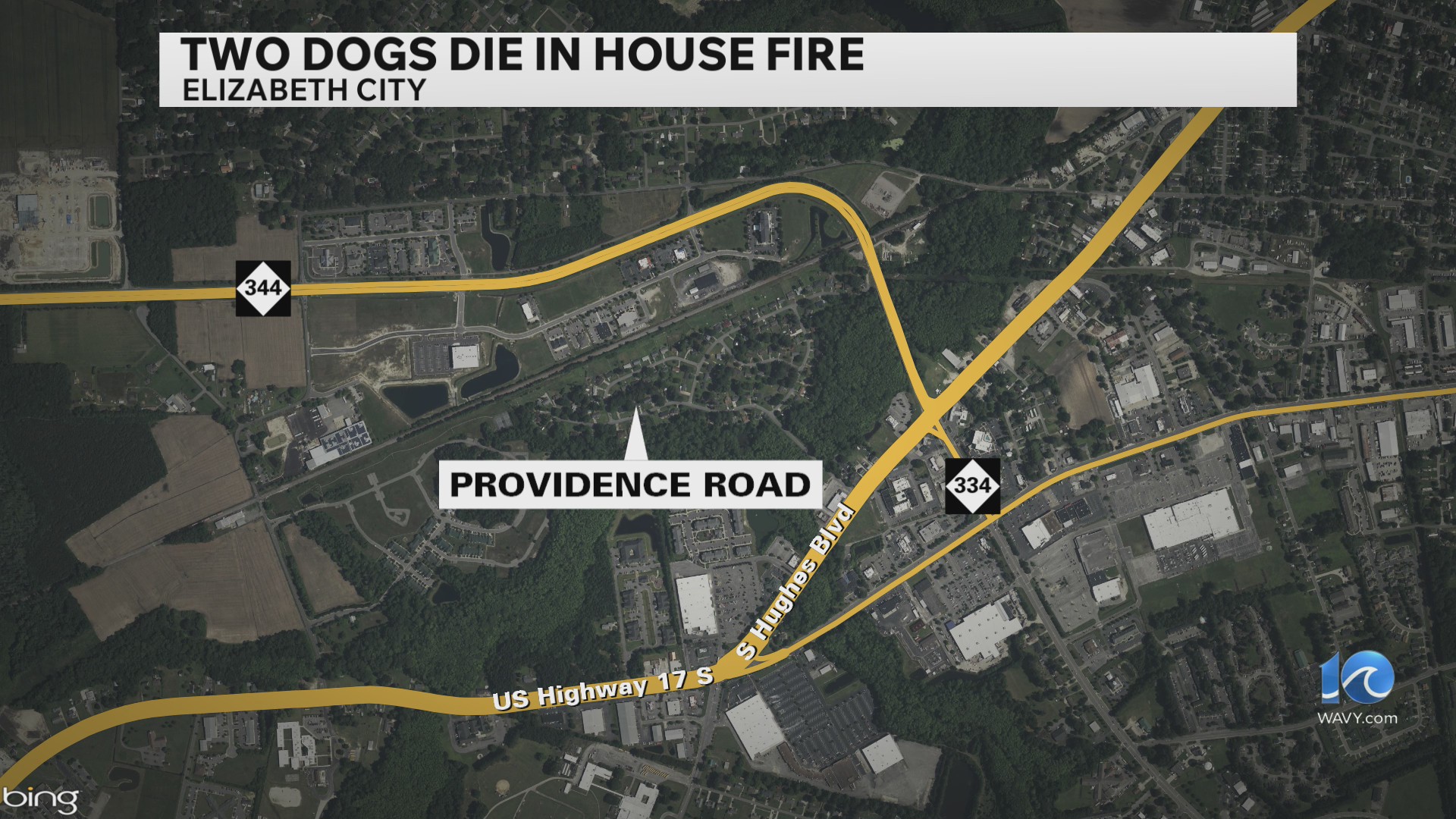 ECFD: Two dogs dead after Providence Rd fire – WAVY.com