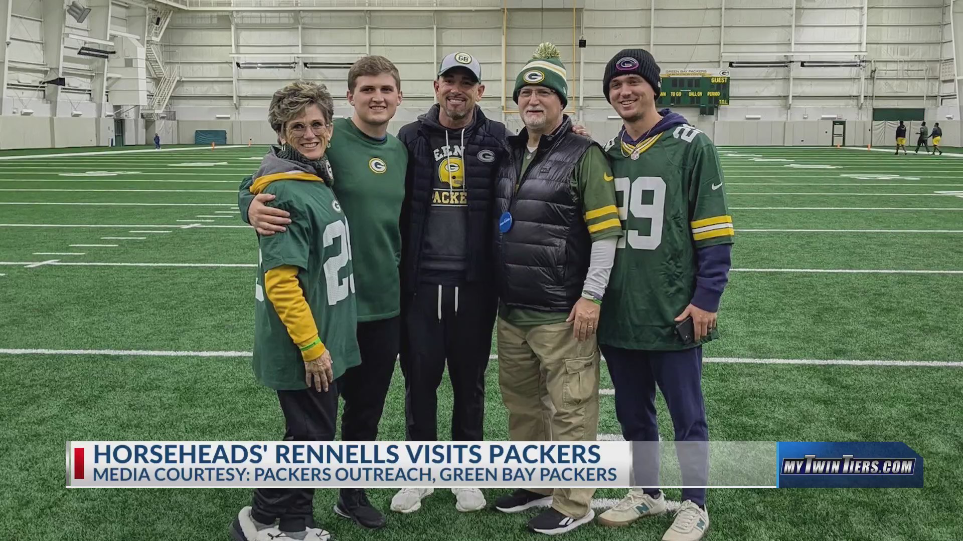 Horseheads’ Mike Rennells visits Green Bay Packers through Make-A-Wish ...