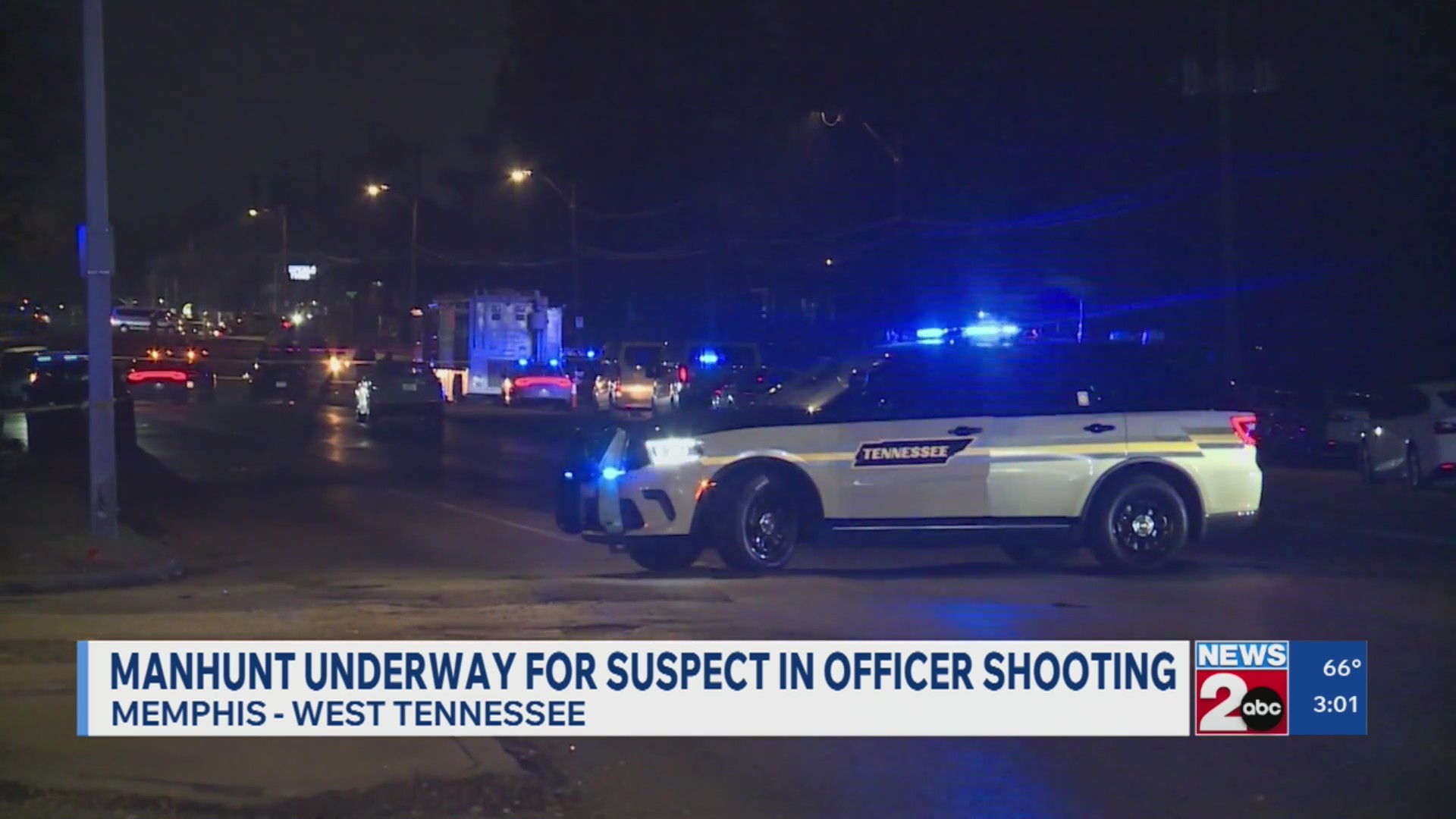 Manhunt underway for suspect in officer shooting in Memphis – WKRN News 2