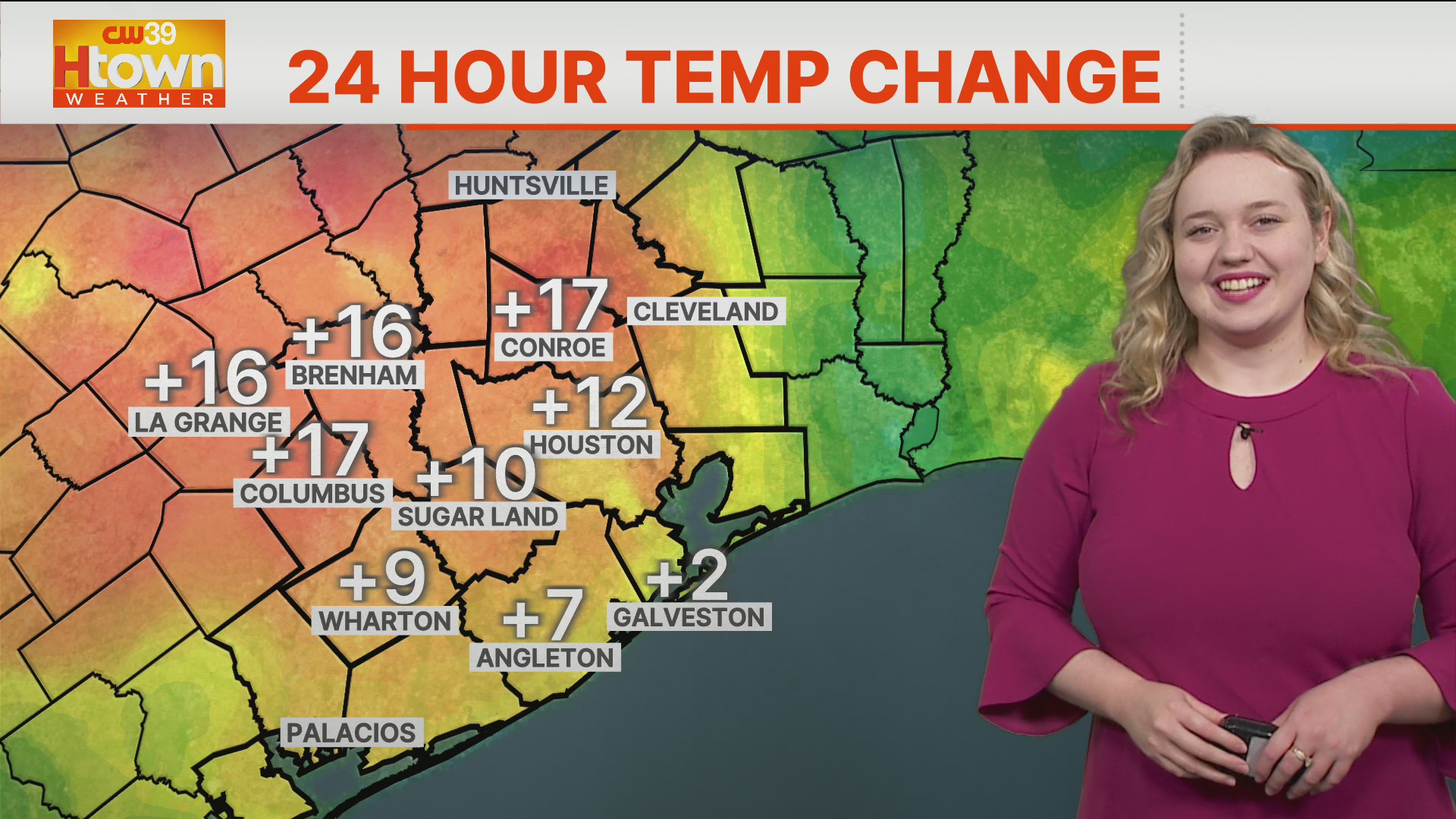 Showers, storms possible Saturday – CW39 Houston