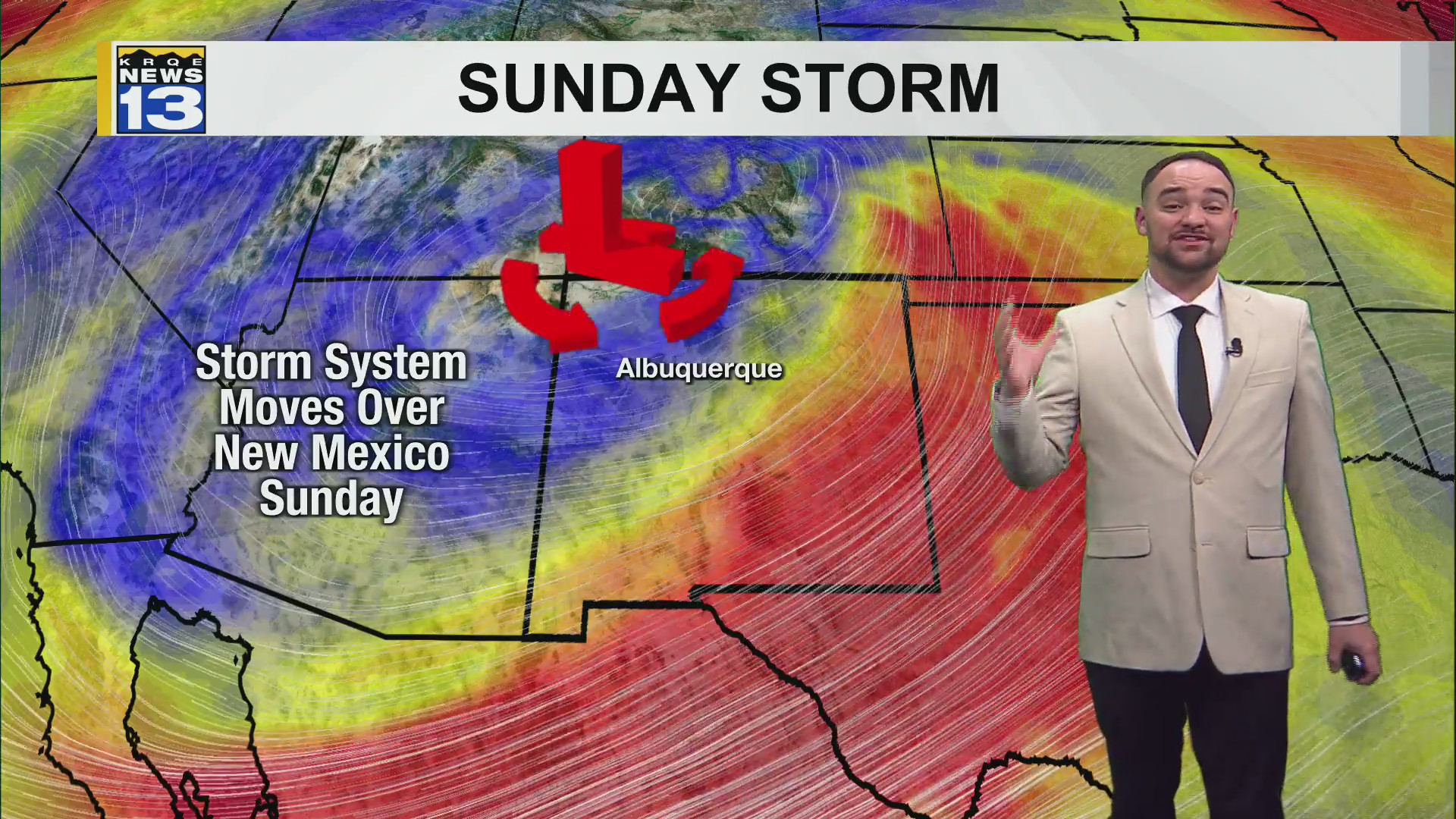 Winter storm moves in through Sunday – KRQE NEWS 13 – Breaking News ...