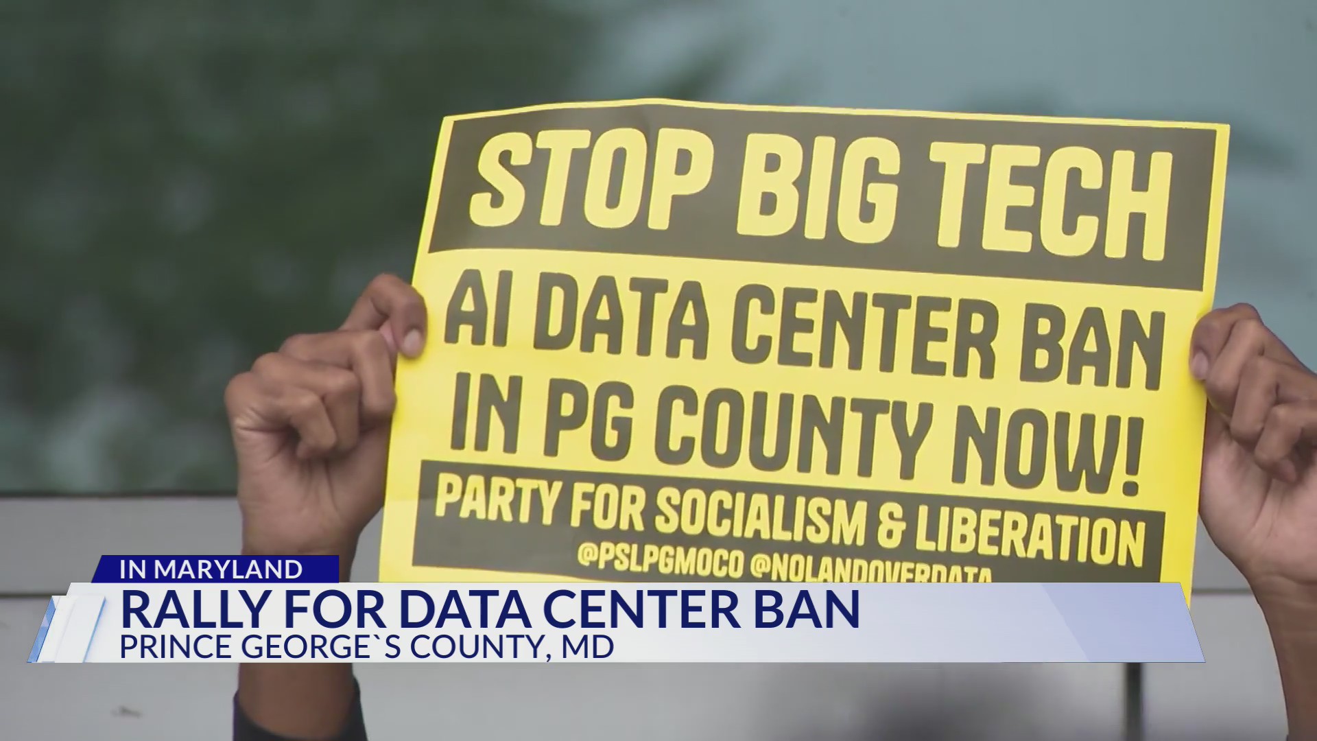 Rally for data center ban held in Prince George’s County – DC News Now ...
