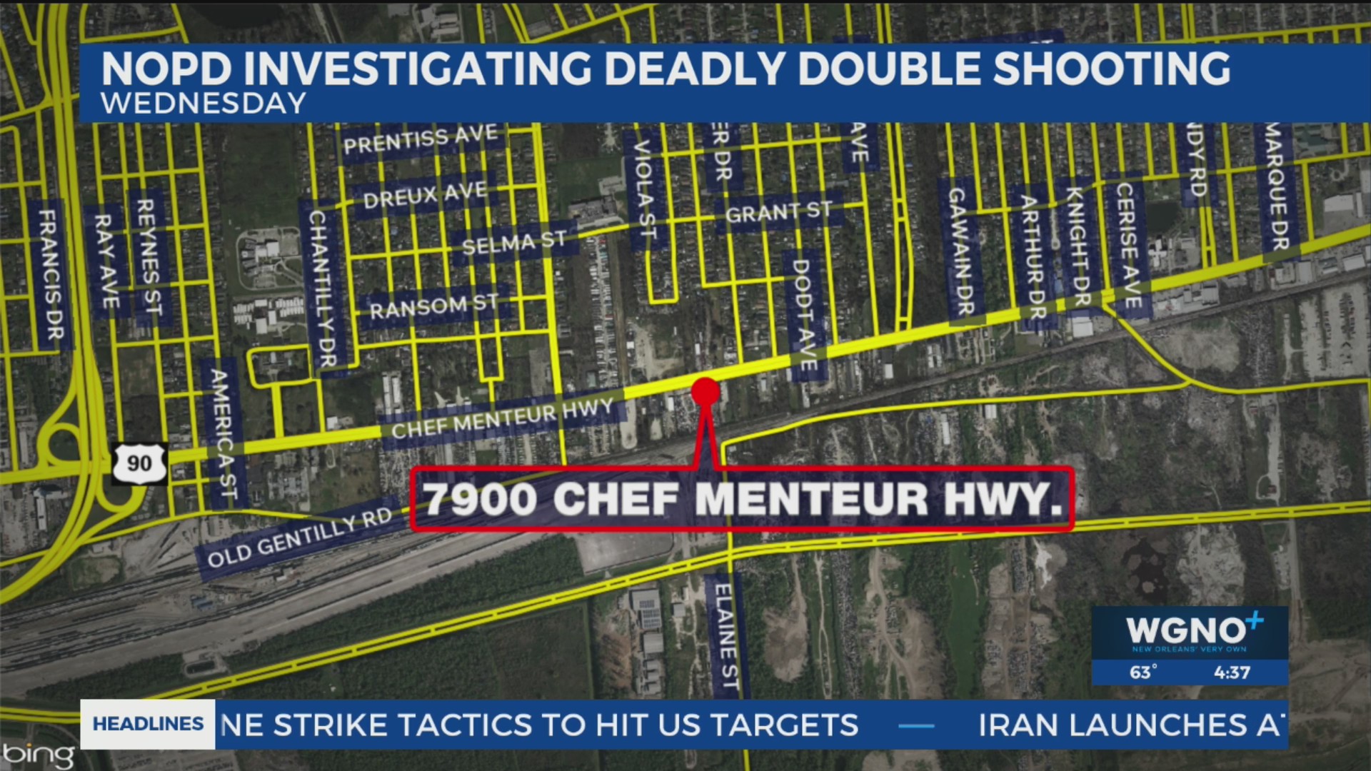 NOPD investigates fatal shooting near Plum Orchard neighborhood – WGNO