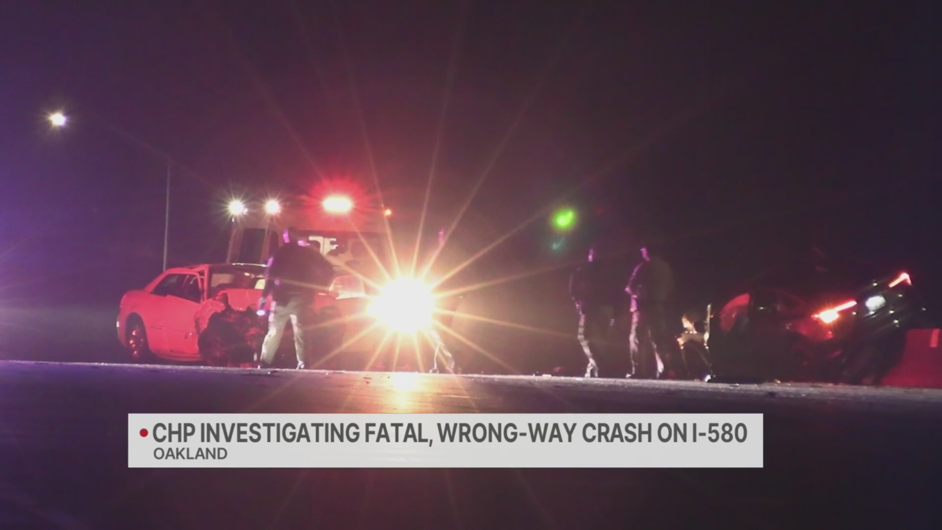 Wrong-way crash on I-580 in Oakland leaves 1 dead – KRON4