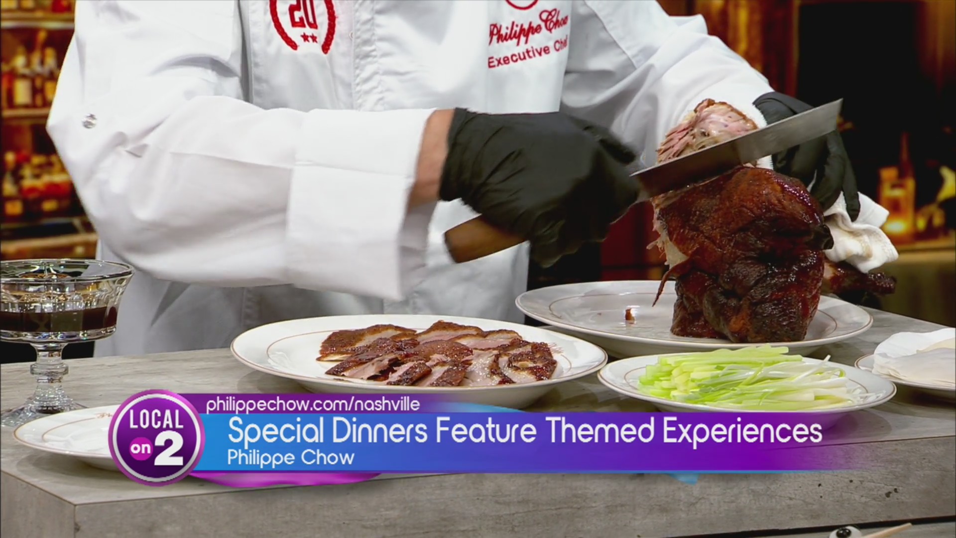 Philip Rocks Chow Philippe Chow: Dinner And A Show – WKRN News 2