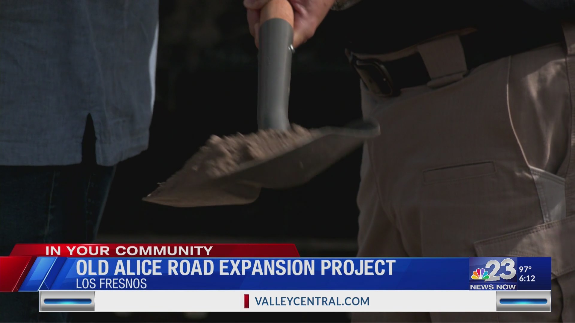 Old Alice Road expansion project is underway