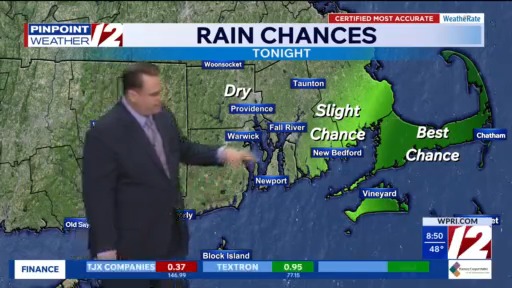 WPRI 12 Weather Forecast for 10/21/26: Increasing clouds today, breezy ...