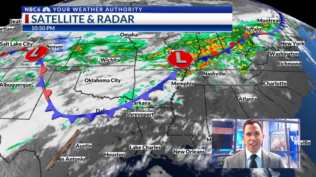 Cold front to bring possible severe storms today – KTALnews.com