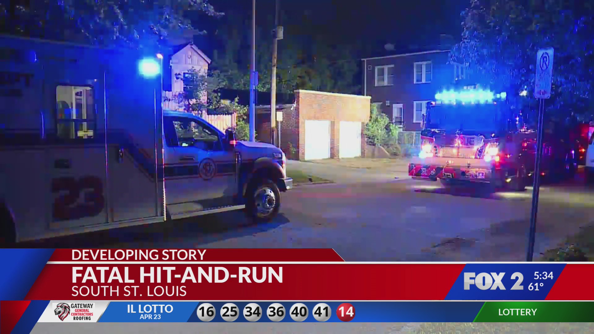 Pedestrian struck, killed in hit-and-run crash in south St. Louis – FOX 2