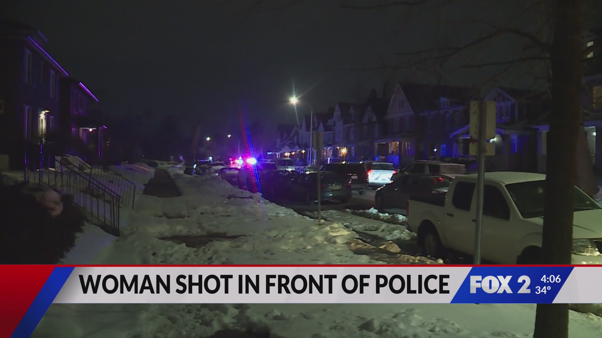 67-year-old woman killed after man fires gun in front of police – FOX 2
