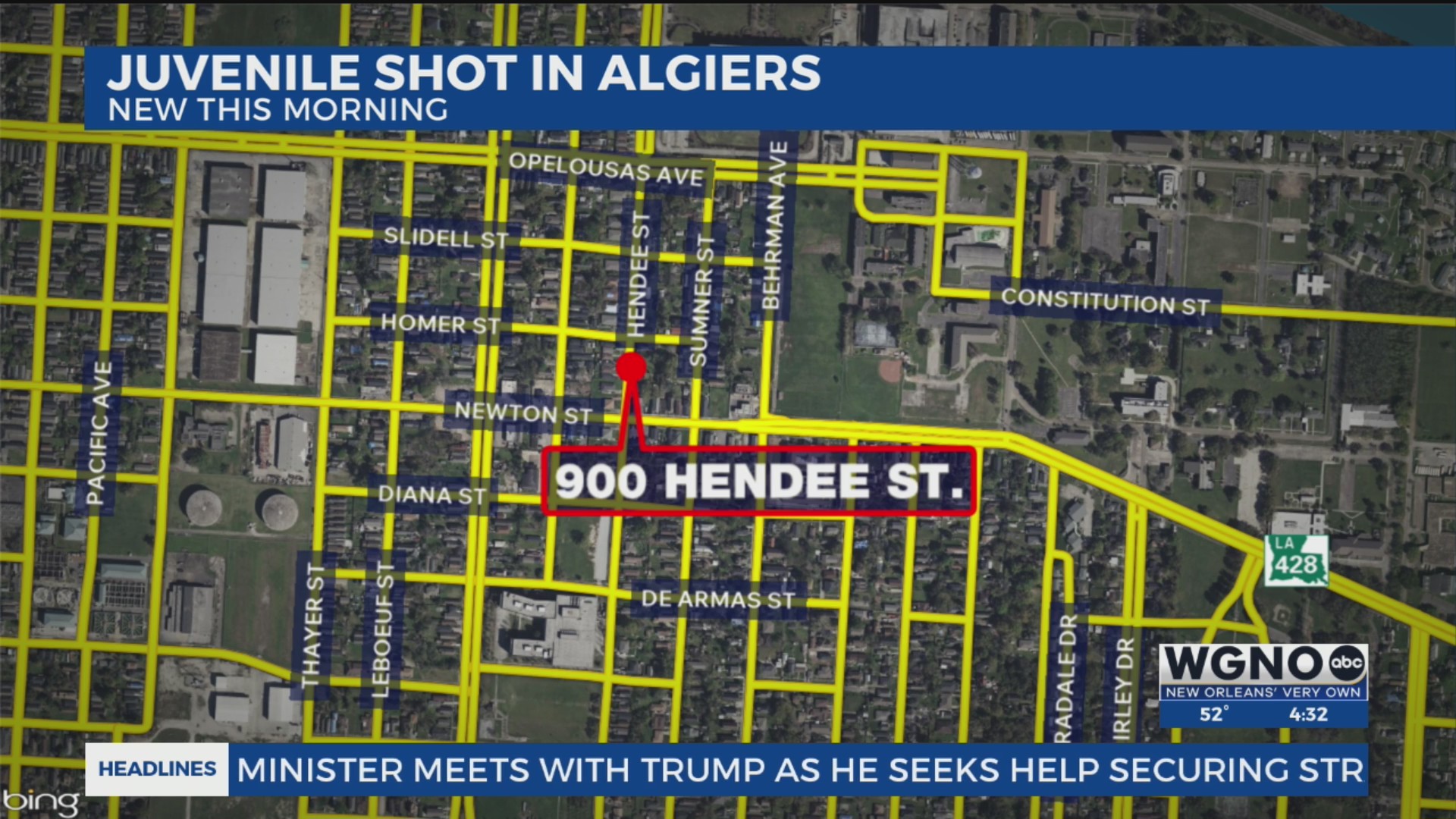 Young victim shot in Algiers Friday morning: NOPD – WGNO