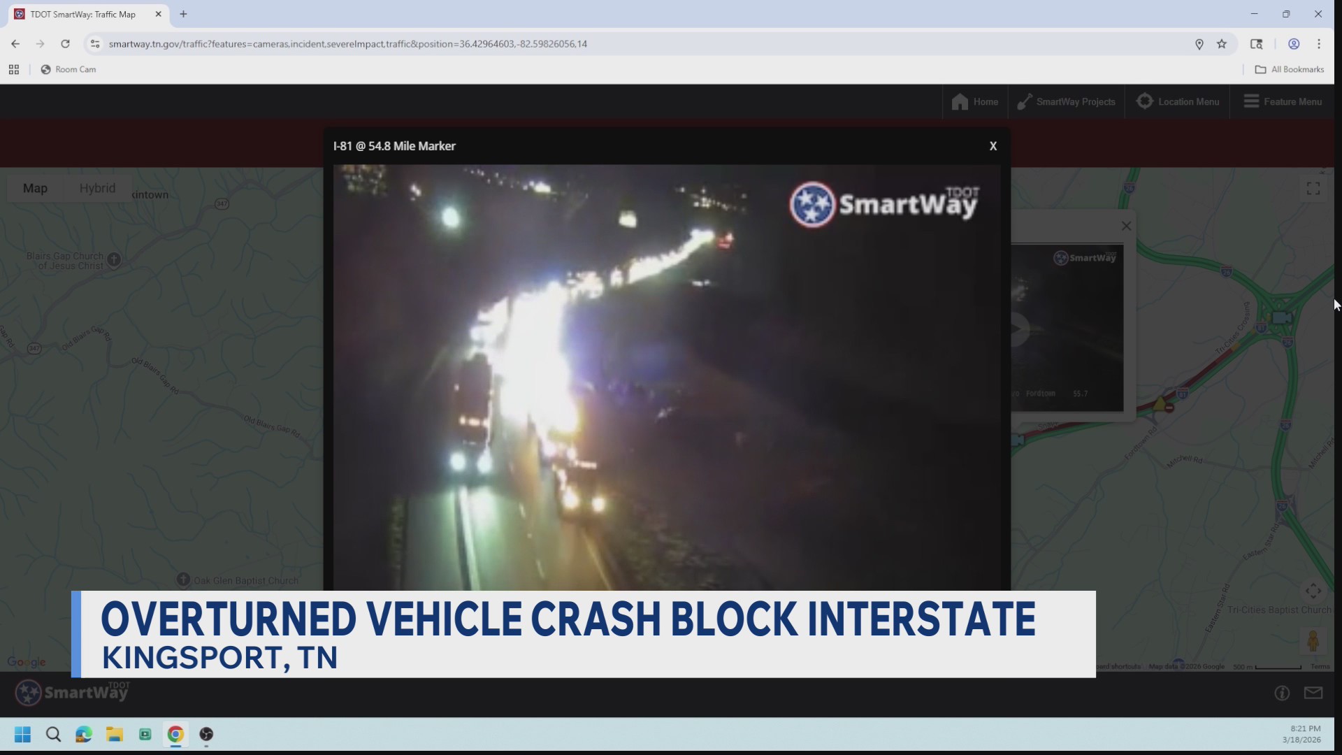 I-81 reopens after crash in Sullivan County – WJHL | Tri-Cities News ...