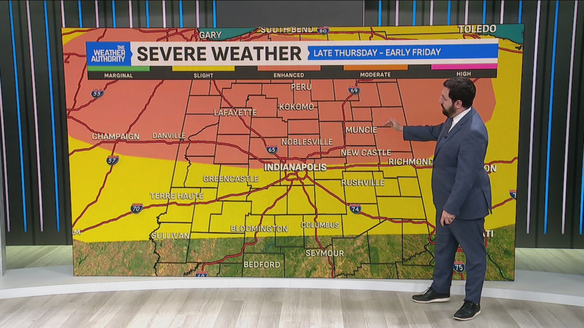 Severe weather likely in central Indiana on Thursday – Fox 59