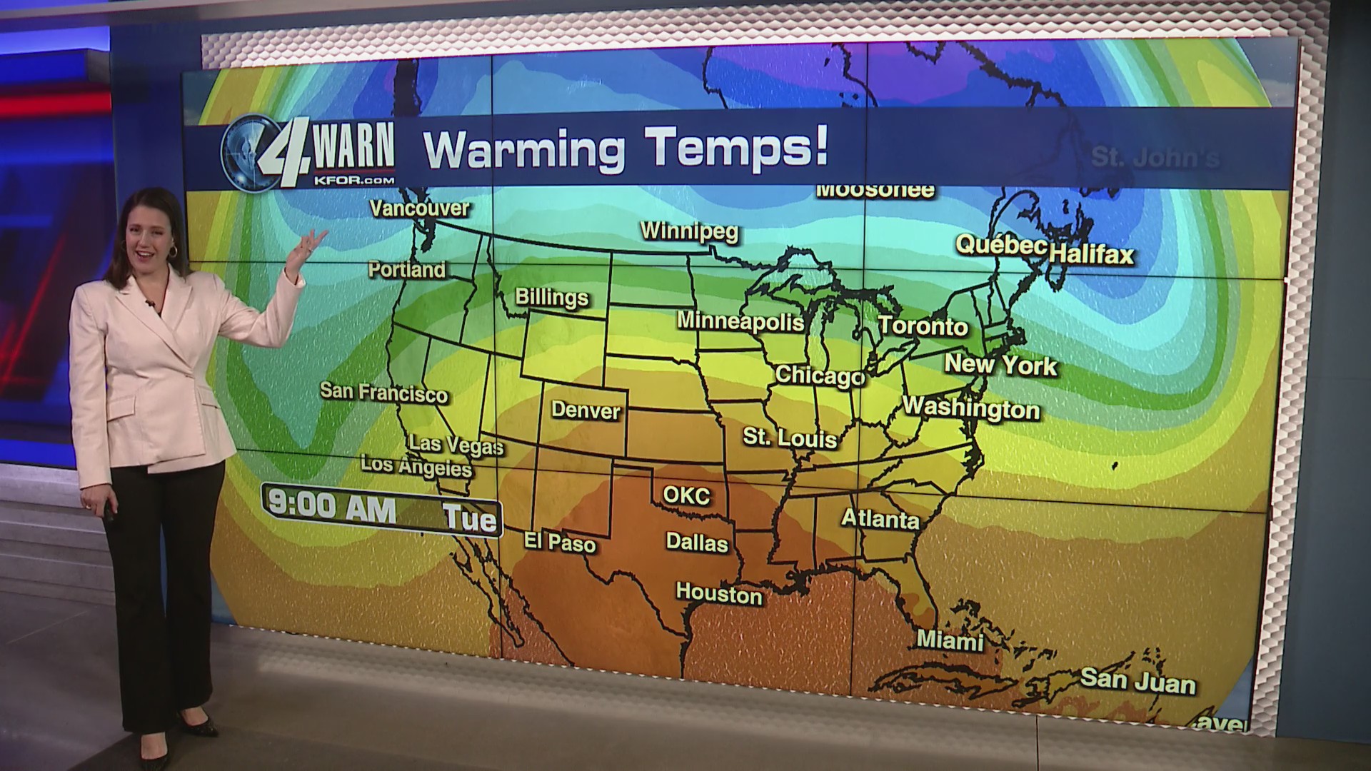 Meteorologist Emily Sutton talks about strong winds, fire danger and ...