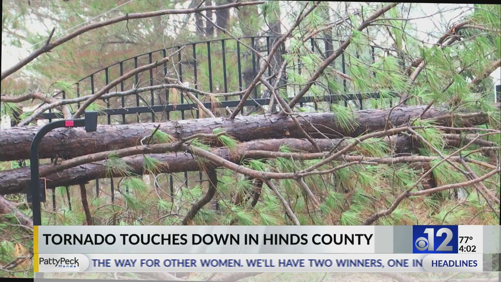 Tornado causes damage in Hinds County – WJTV