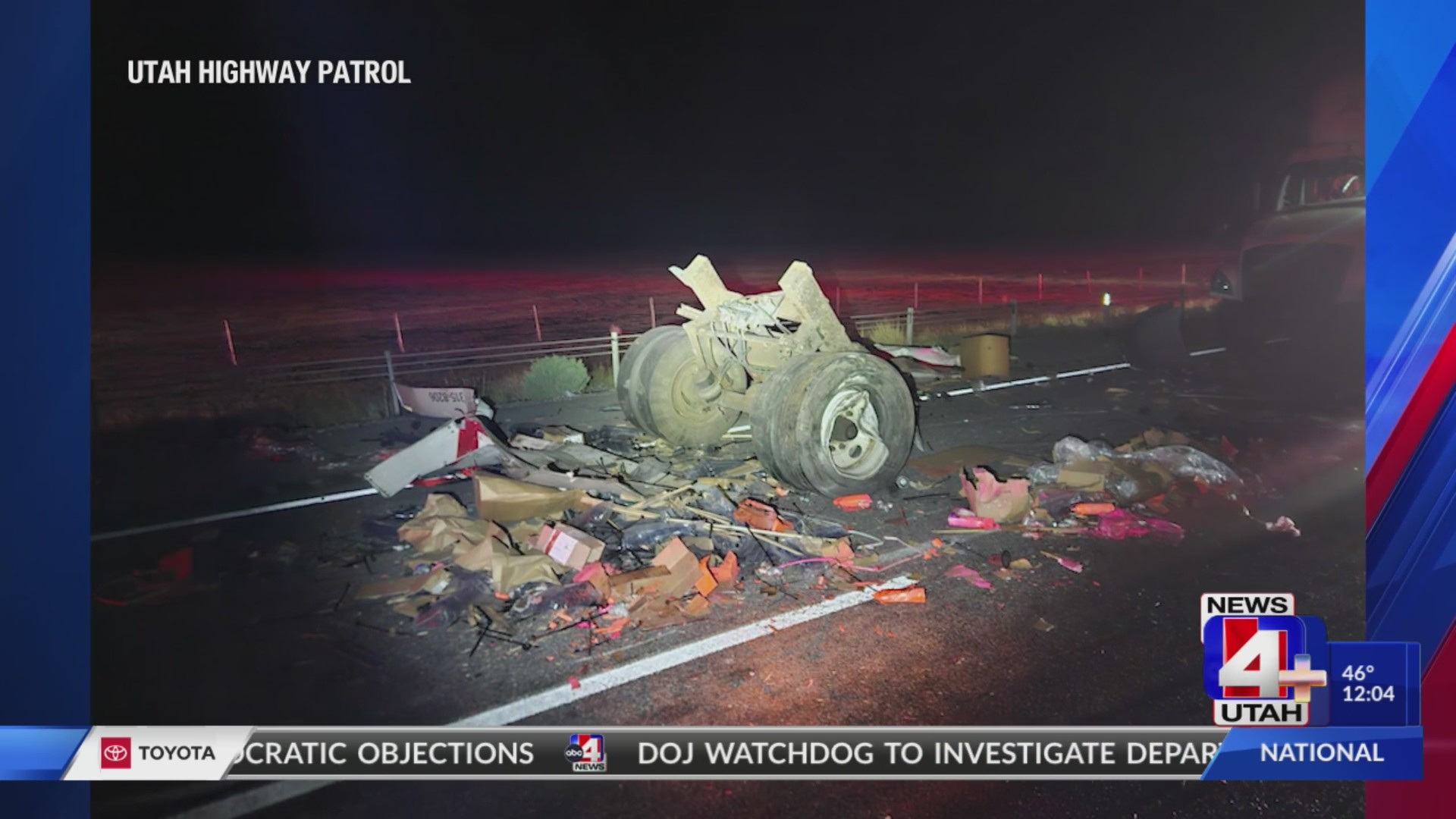 Five semi-trucks involved in crash on I-80 in Tooele, causing major ...