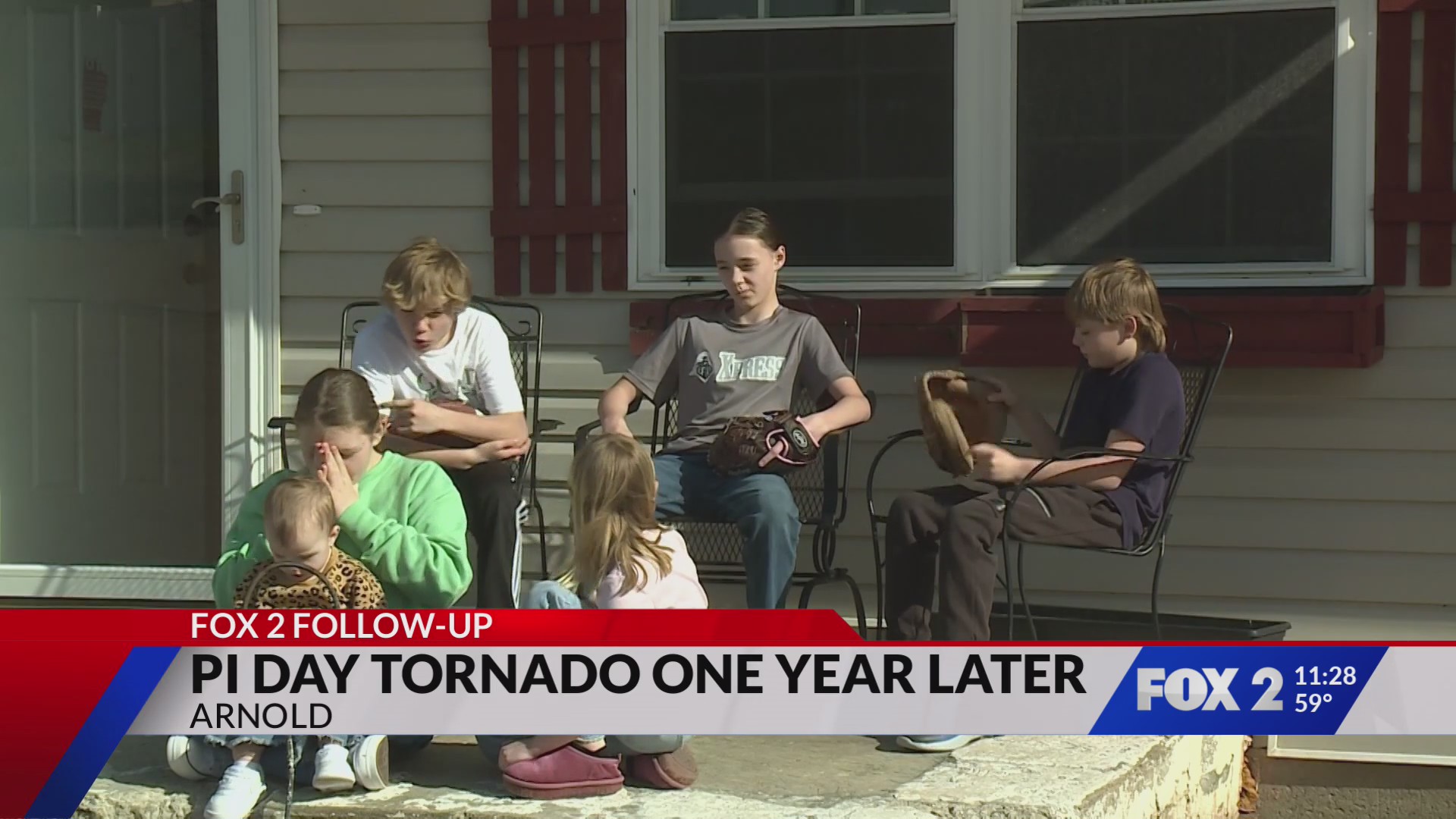 Arnold family of 10 back home one year after tornado upended their ...