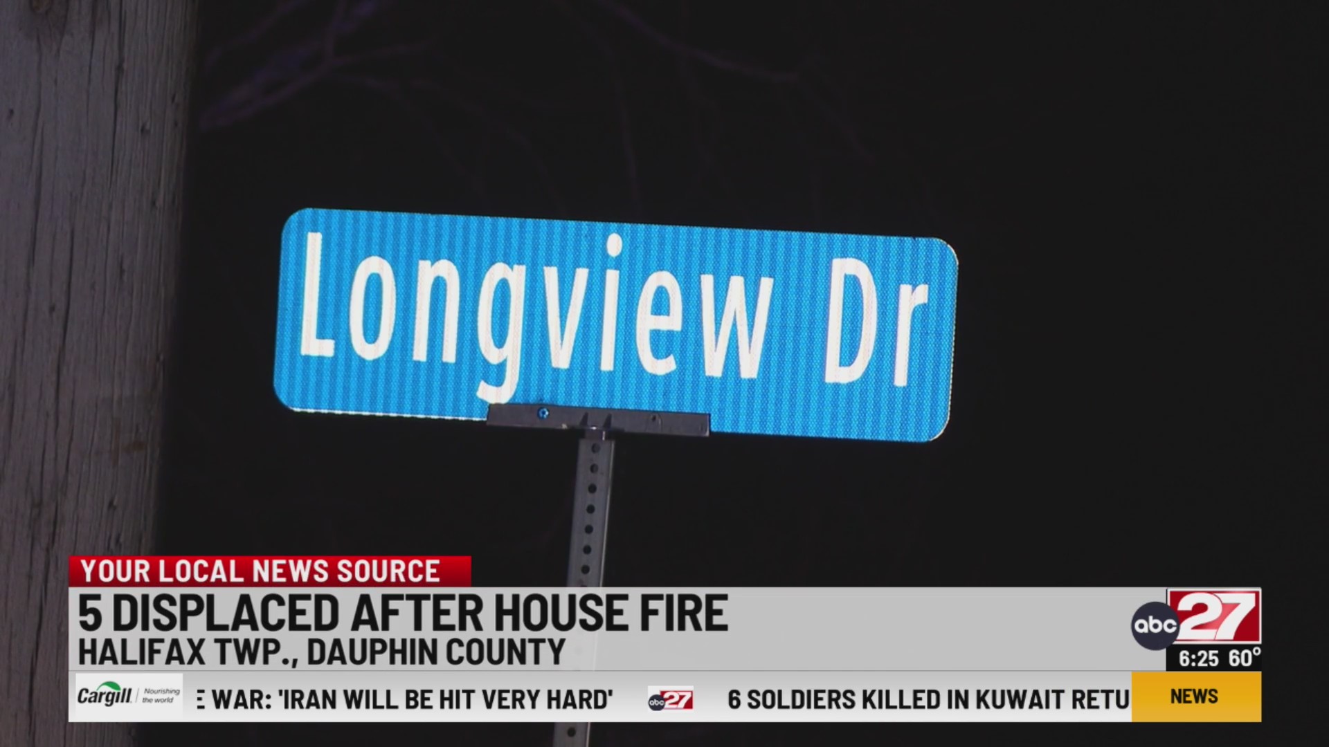 Four injured, five displaced after upper Dauphin County house fire – ABC27
