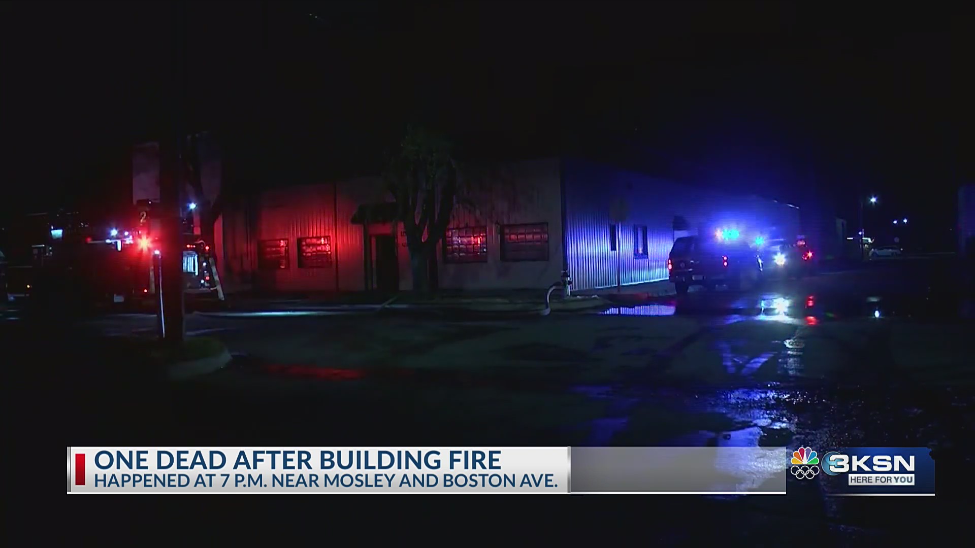 Wichita Fire Rv Building fire in central Wichita leaves one dead – KSN-TV
