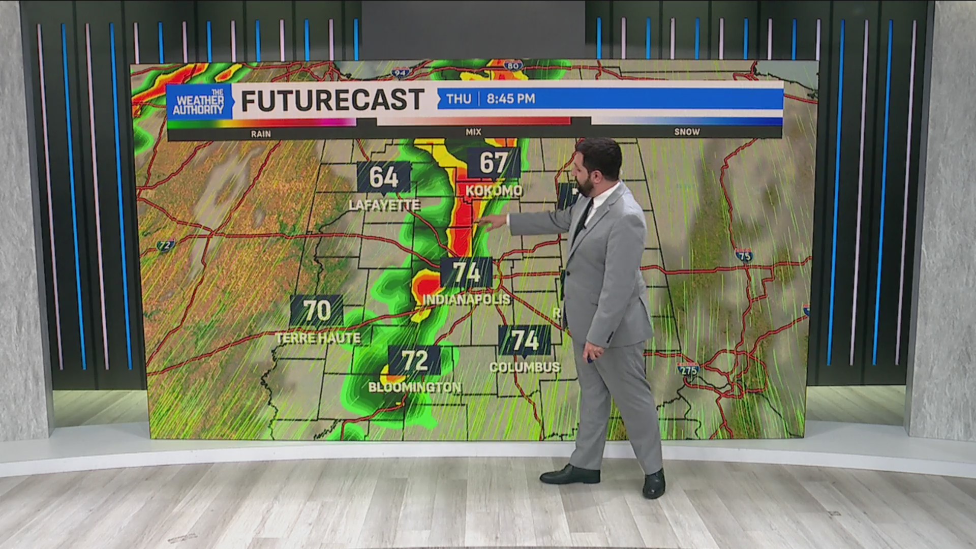 Severe thunderstorm warnings in central Indiana – Fox 59