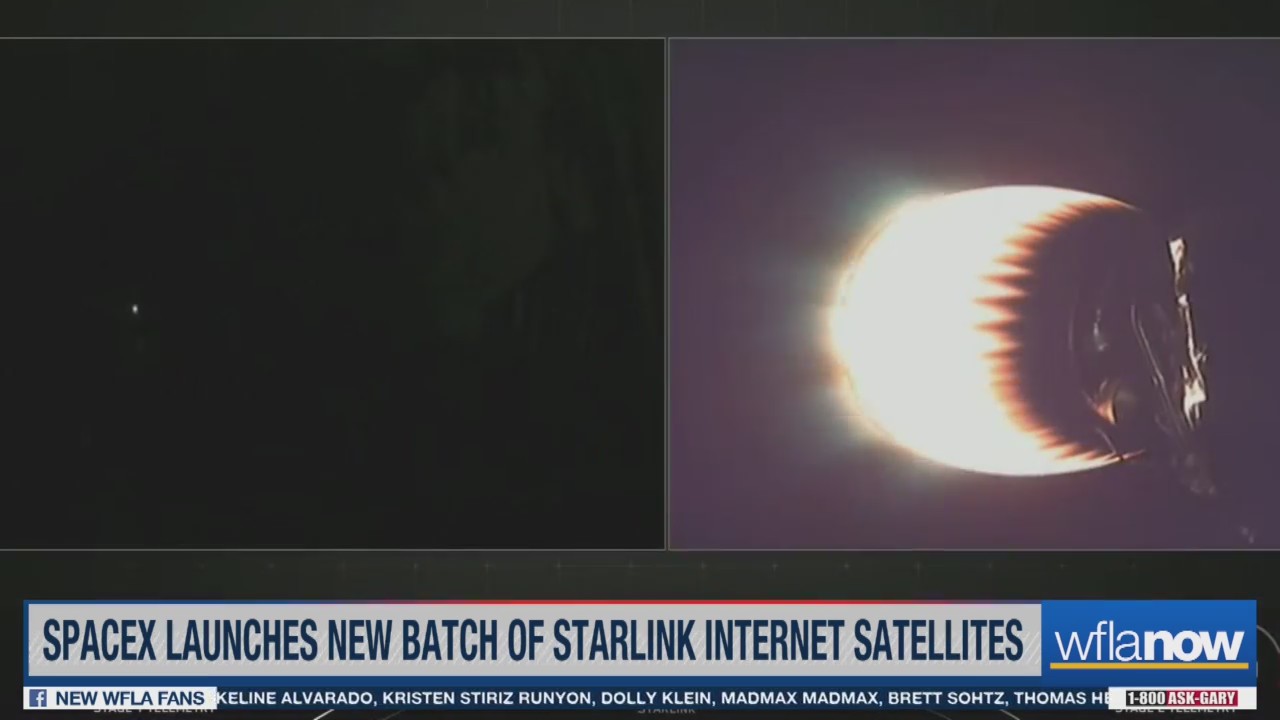 Falcon 9 launches SpaceX’s 35th Starlink mission – WFLA