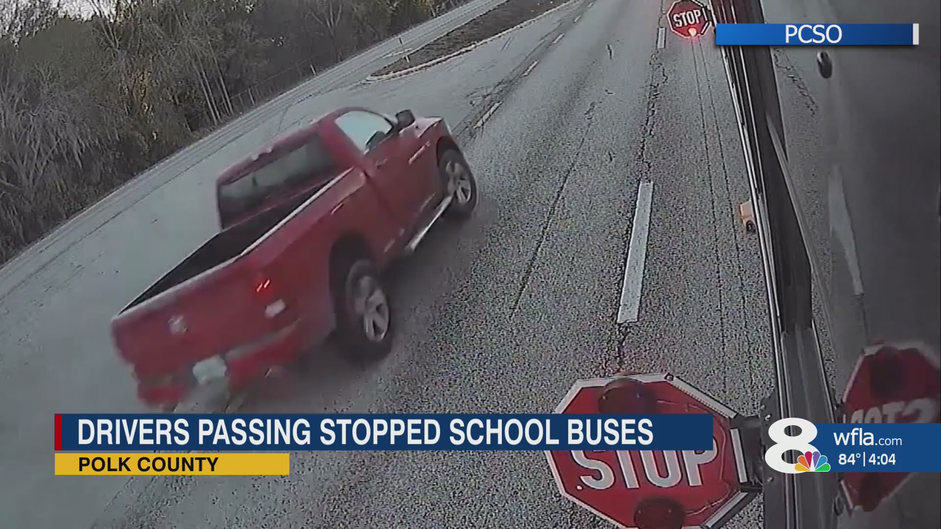 PCSO sounds alarms for drivers passing stopped school buses – WFLA