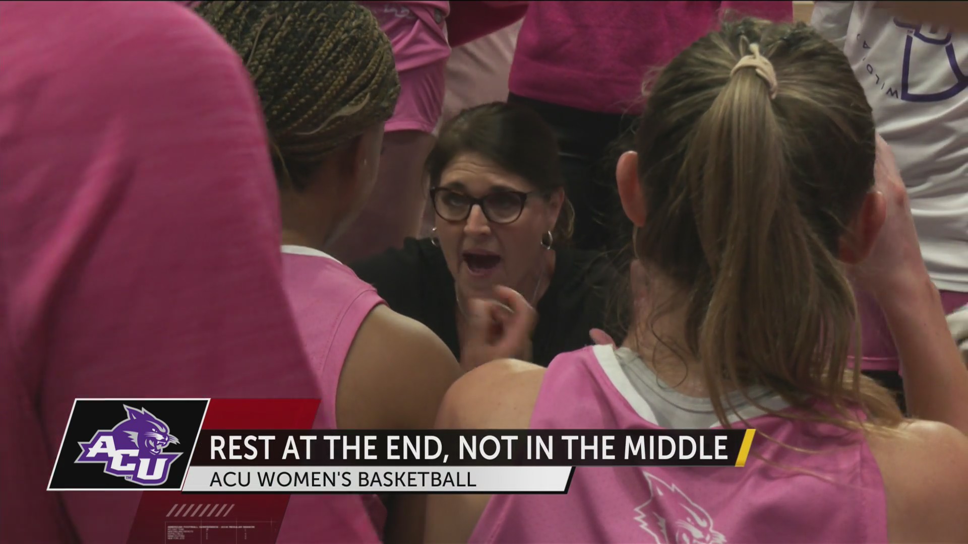 Female Acus ACU Women are going to rest at the end, not in the middle – KTAB ...