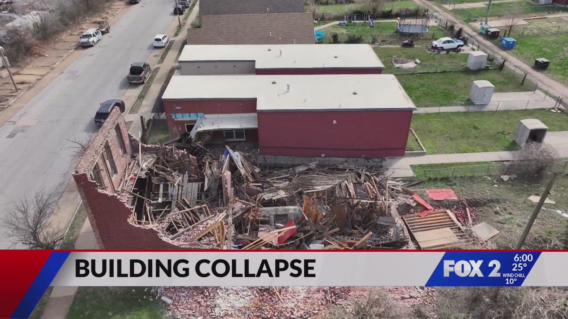 Boy saves nephew in building collapse – FOX 2