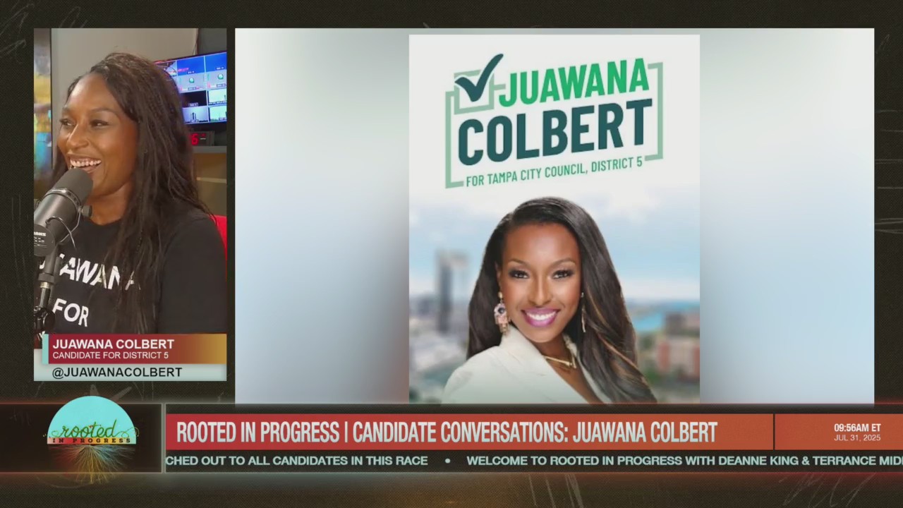 Candidate Conversations: Tampa City Council District 5 Candidate Juawana Colbert episode artwork