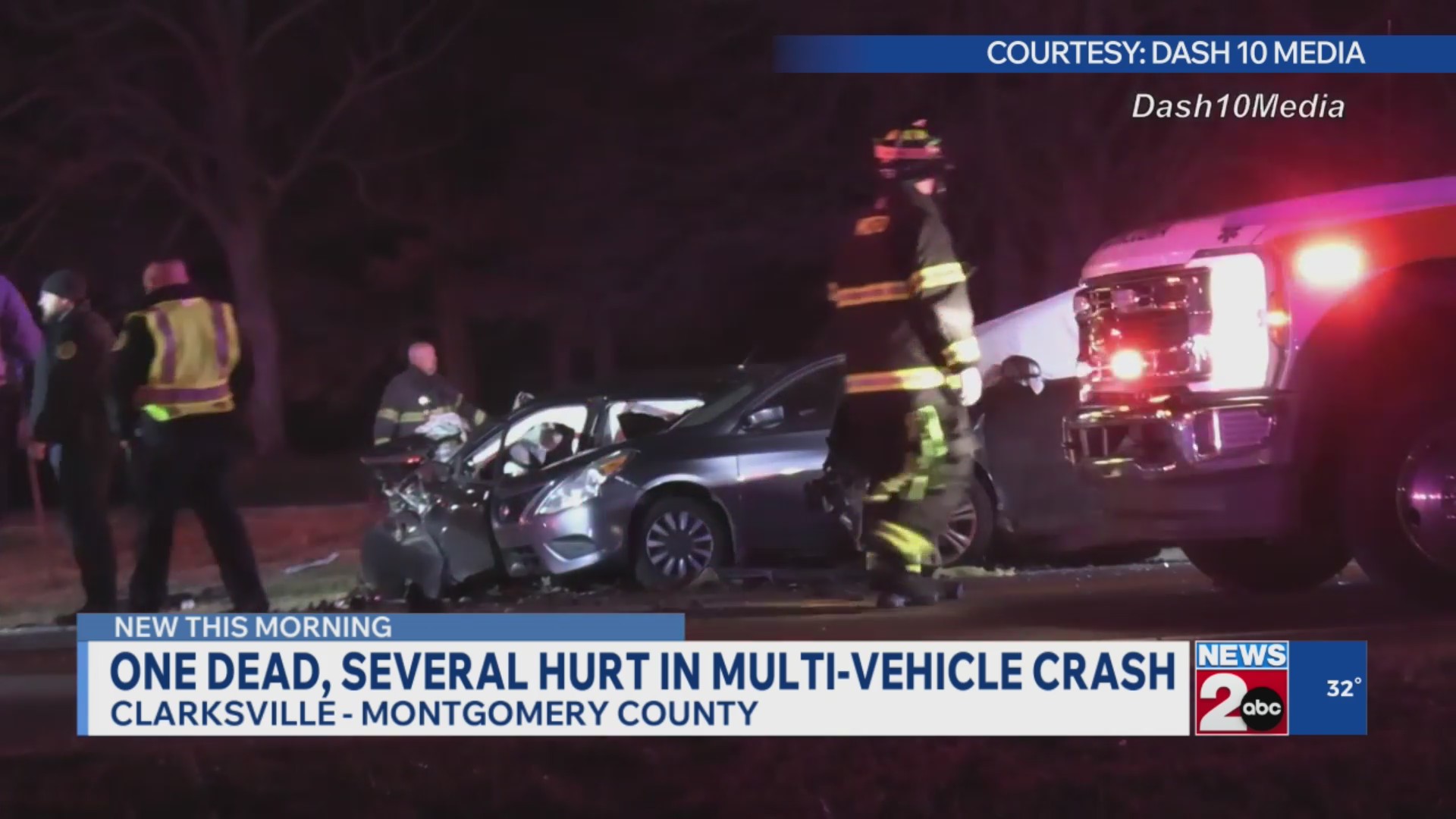 THP: 1 dead, 6 injured following Montgomery County crash – WKRN News 2