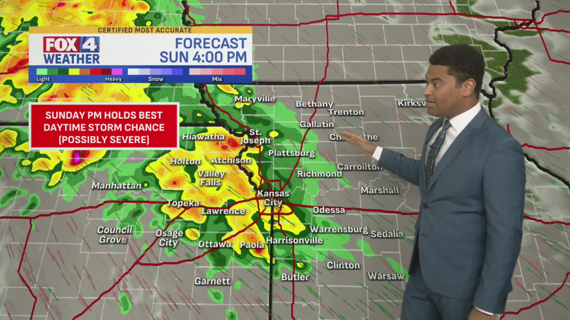 Saturday morning forecast – FOX 4 Kansas City WDAF-TV | News, Weather ...