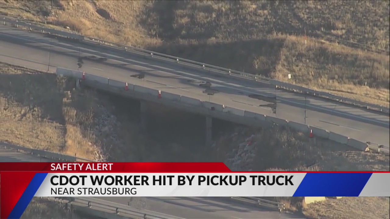 CDOT worker hit by truck on I-70, driver arrested: CSP – FOX21 News ...