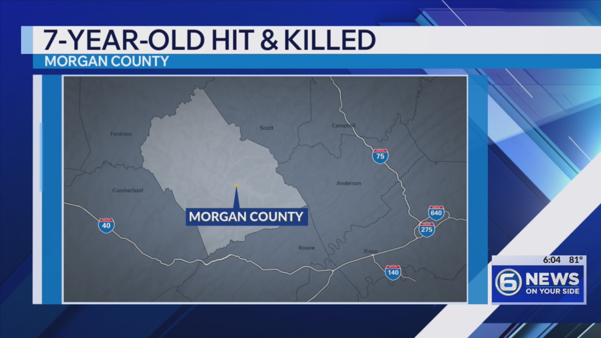 DA: Man charged with DUI in crash that killed child – WATE 6 On Your Side