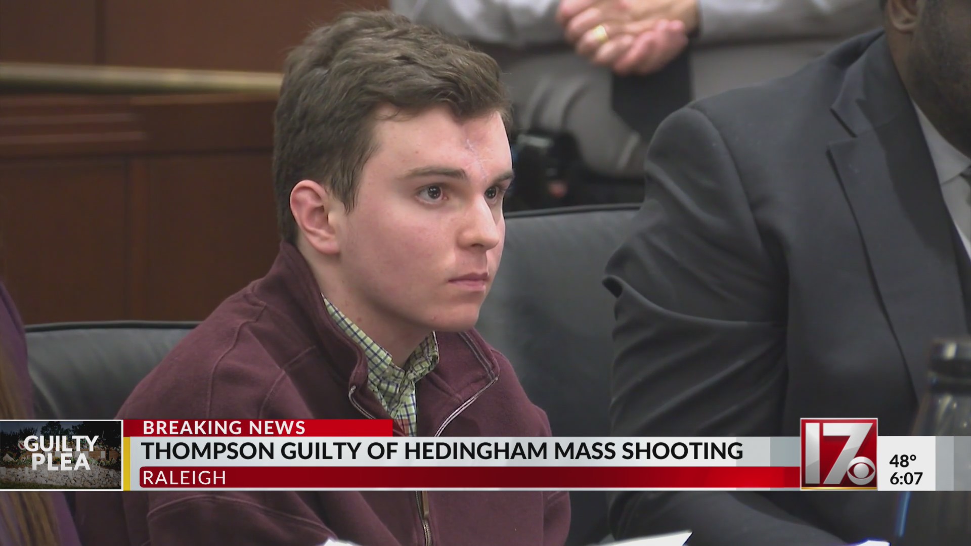 Austin Thompson pleads guilty to Hedingham mass shooting – CBS17.com