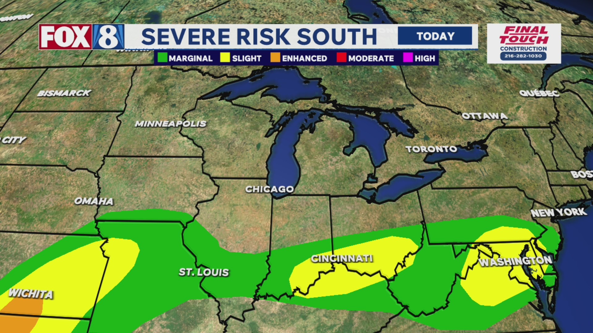 No severe threats but a lot more rain – Fox 8 Cleveland WJW
