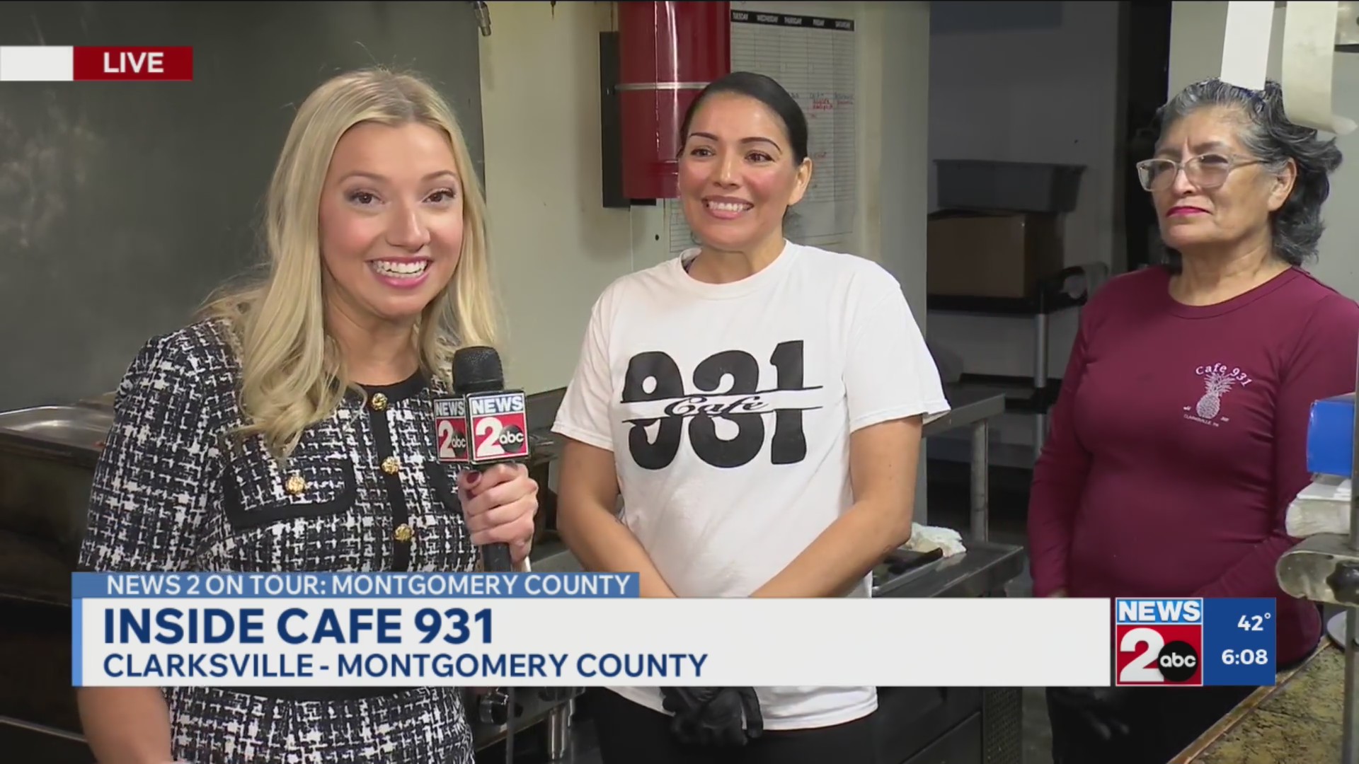 Behind the food at Cafe 931 – WKRN News 2