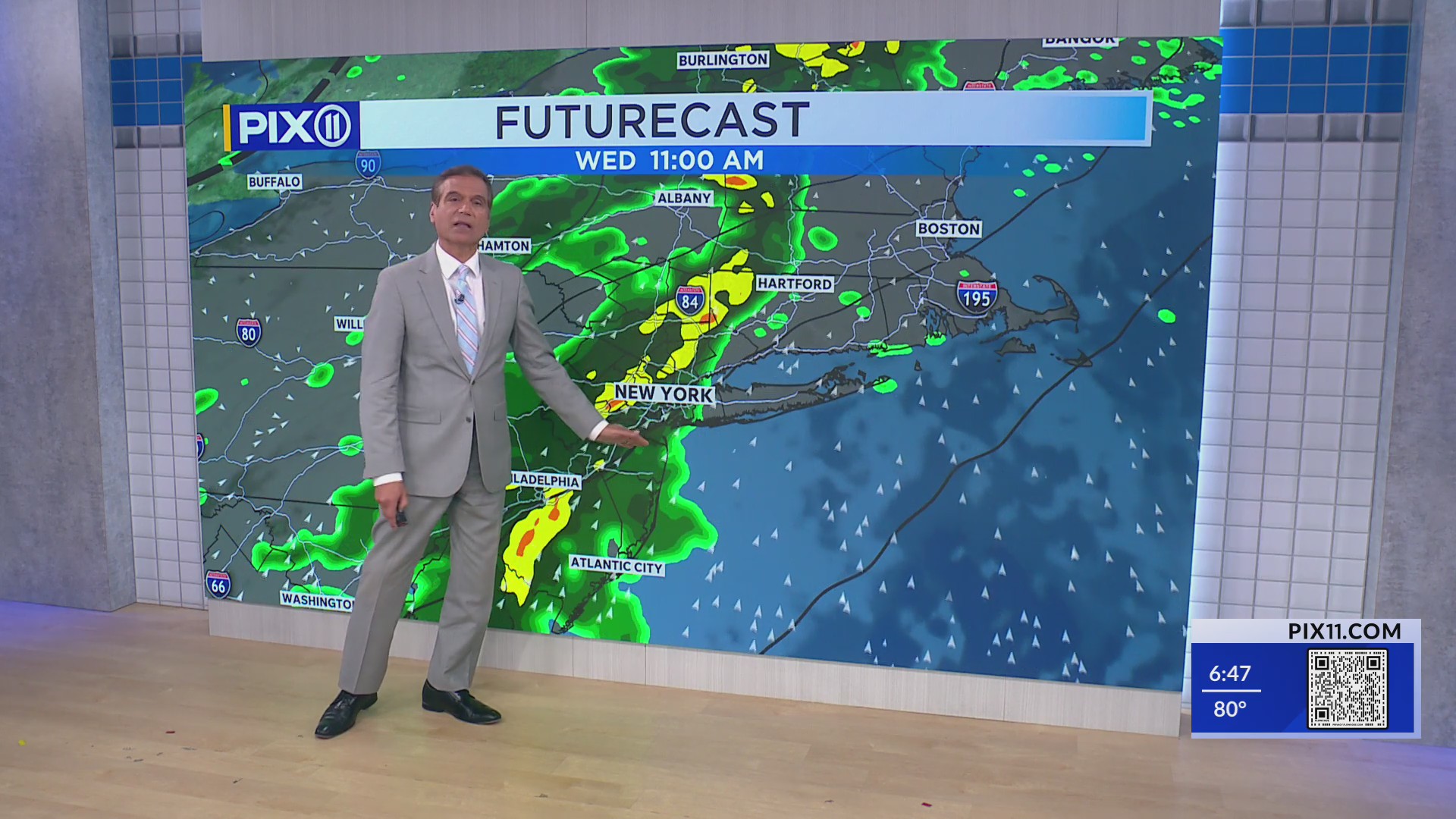 Rain returns to NYC following a day of 80-degree temperatures – PIX11