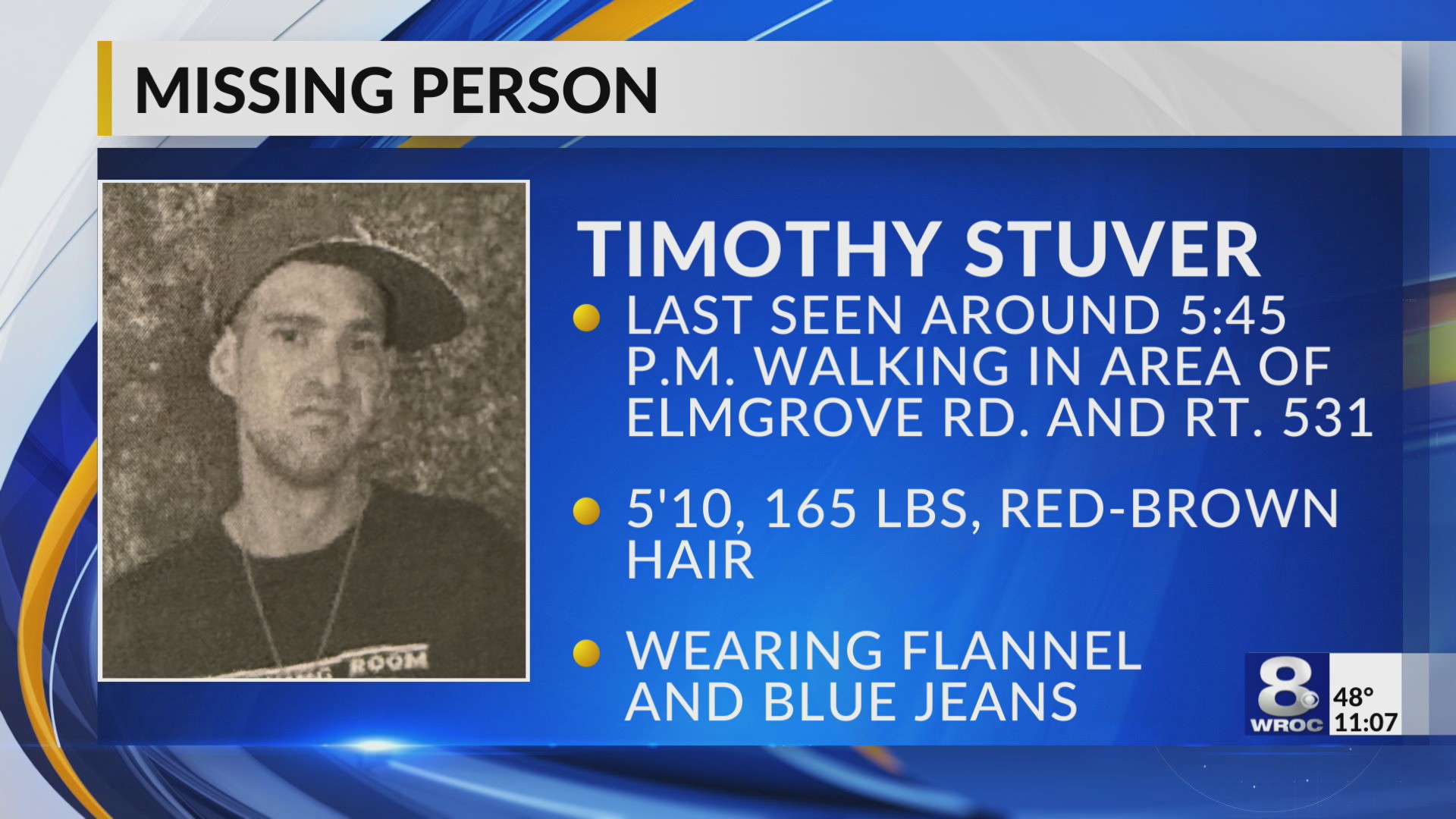 Timothy Random Person Missing Person: Have you seen Timothy Stuver? – RochesterFirst
