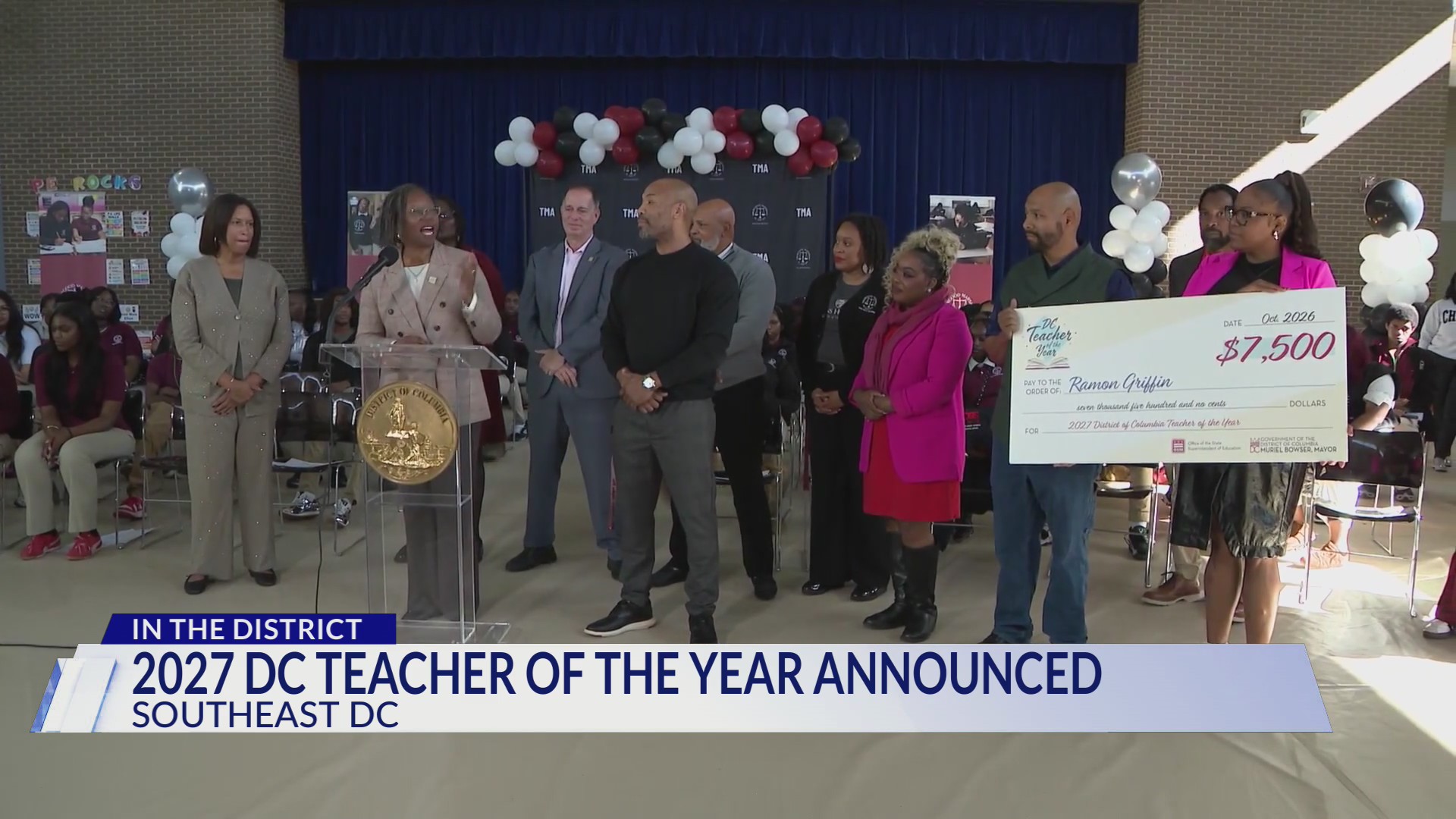 2027 DC Teacher of the Year Announced – DC News Now | DC, Virginia ...