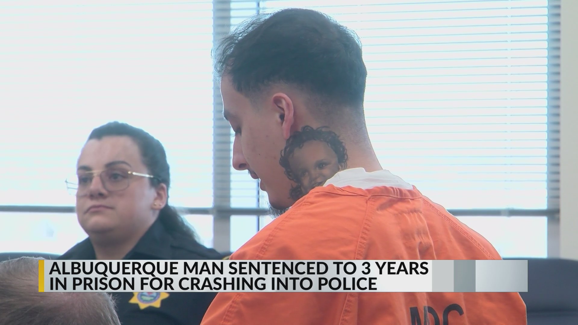 Albuquerque man sentenced for crashing into police car – KRQE NEWS 13 ...