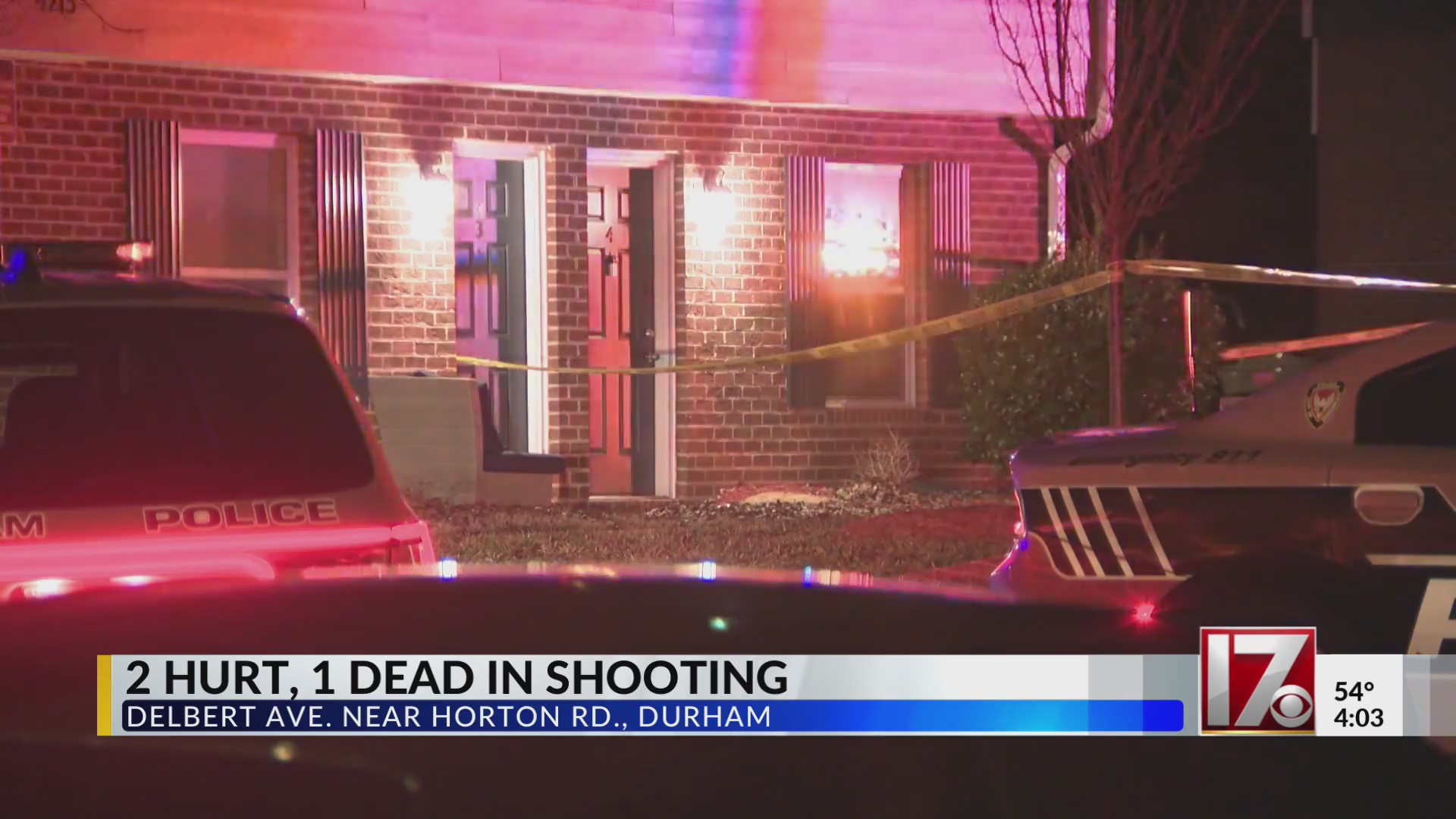 One dead, two hurt in Durham shooting – CBS17.com